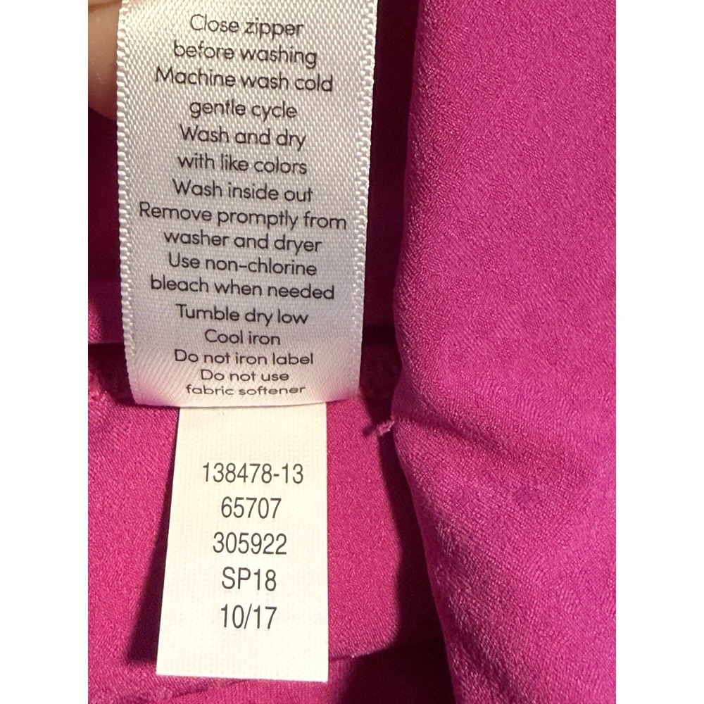 Athleta Leggings Womens S Hot Pink Dobby Be Free Knicker Capri Workout Pockets - Picture 15 of 16